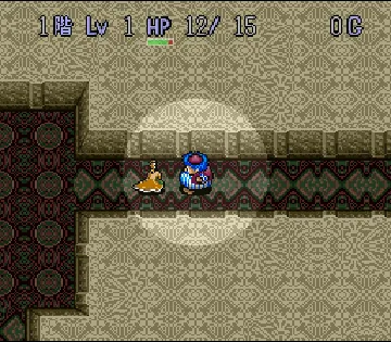 Torneko no Daibouken - Fushigi no Dungeon (Japan) (Rev 1) screen shot game playing
